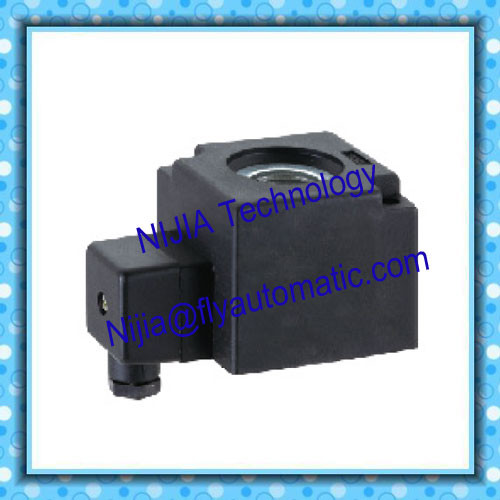 Buy cheap Professional DIN4.8 Magnetic Coil 24V DC 220V AC Solenoid Coil in Black from wholesalers
