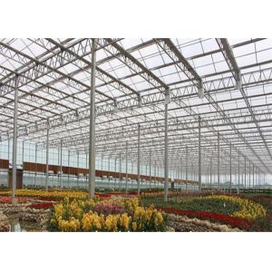 Buy cheap Stable Transmittance Garden Glass Greenhouse 6mm Polycarbonate Twin Wall Covering from wholesalers