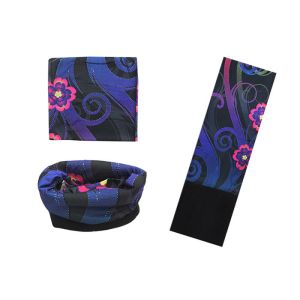 Buy cheap Wind Resistant  Polar Bandana Flower Pattern ,  Multifunktionstuch Polar from wholesalers