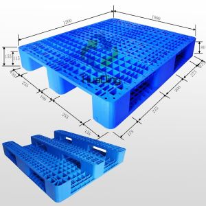 Buy cheap 4-Way cheap Rackable plastic pallets with steel from wholesalers