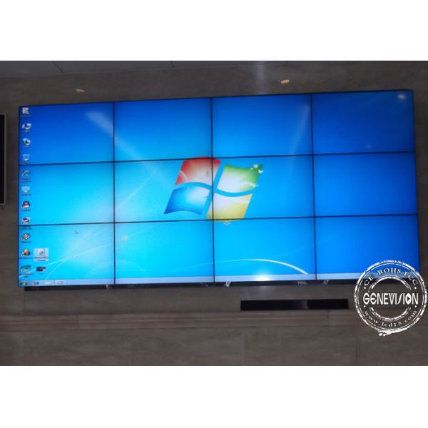 Quality Original Samsung LG Panel DID Video Wall Monitor 46" 55" 4 X 4 CCTV Monitor System 4K Video Wall for sale