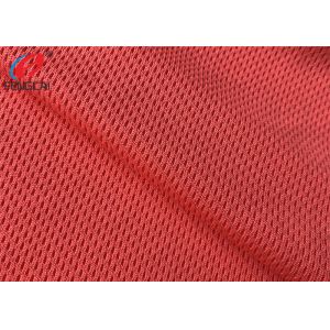 Garment Fabric Tear - Resistant Bird Eye Mesh Weft Knitted Fabric