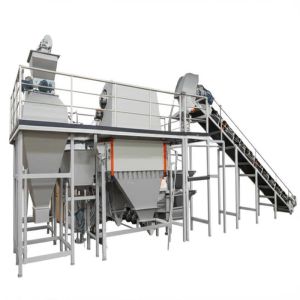 PET Bottle Flakes Washing Line with AI Sorter High Precision and Self-Learning