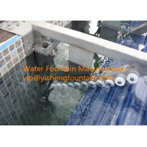 SGS Inground Automatically Swimming Pool Control System Transparent Blue PVC