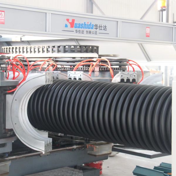 Buy cheap 1. HDPE Large Diameter Steel-Reinforced Spiral Corrugated Pipe Production Line for Urban Sewage and Drainage Systems from wholesalers