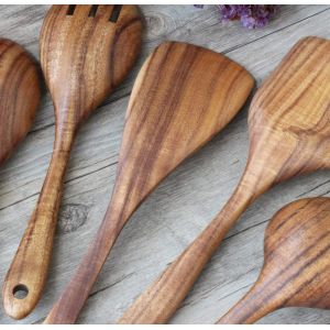Buy cheap Stainfree Wooden Kitchen Tools Set Toxinproof , NonBPA Wooden Cooking Set from wholesalers