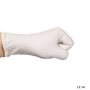 Buy cheap ODM White Breathable 100pcs/Box Disposable Latex Examination Gloves from wholesalers