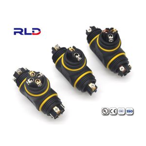 Buy cheap IP68 Strong Waterproof JOINT Solar Cable Connector T type LED Waterproof Power Connector from wholesalers