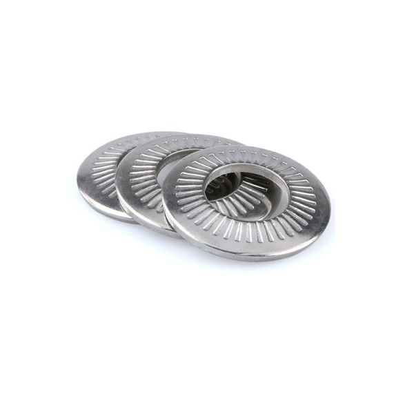 Buy cheap Self Locking Conical Spring Washers Knurling Disc Spring Washer from wholesalers