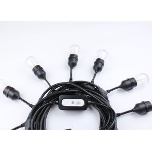Quality 2200k-4000k 2 Filament S14 Commercial Grade LED String Lights for sale Buy cheap 2200k-4000k 2 Filament S14 Commercial Grade LED String Lights product