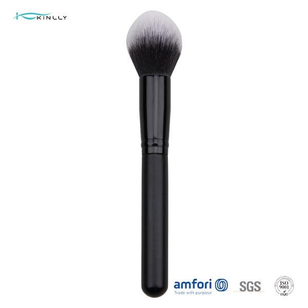 Quality 1pcs Aluminum Ferrule Portable Powder Brush For Face for sale