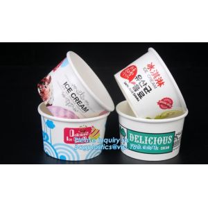 Buy cheap Customized compostable biodegradable 12 oz dessert icecream ice cream cup with lid for ice cream icecream bagease packa from wholesalers
