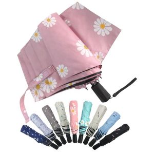 Buy cheap UV Proof Coating 3 Folding Umbrella Pongee With Black Coating from wholesalers