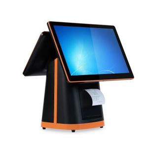 15.6" Touch Screen Cash Register POS System with 2nd Display and 256G SSD