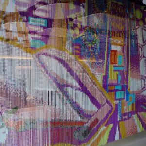 Buy cheap Rust Free Aluminium Chain Curtain Fire Resistant Lightweight from wholesalers