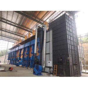 200 Tons Indirect Heating Rice Husk Furnace Dryer Computerized Control