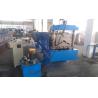 Hydraulic Metal Roofing Machines , Gutter Making Machine Wall Board Structure for sale
