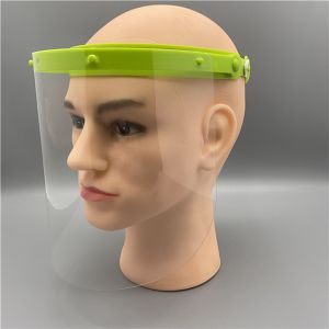 Buy cheap Fully Transparent Face And Eye Anti-Saliva Protection Face Shield With Reusable Bracket And Replaceable Shield from wholesalers