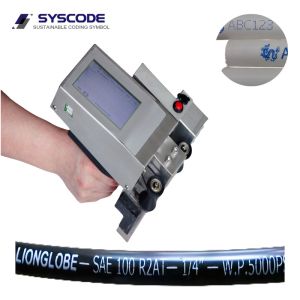 AC100V Inkjet Handheld Printer Wireless Handheld Barcode Label Printer