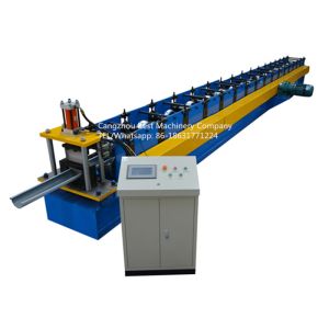 Buy cheap Building Color Steel Water Gutter Roll Forming Machine with 50-60HZ PLC Control System from wholesalers