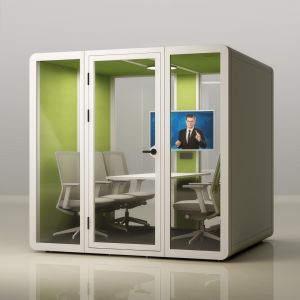 Buy cheap Private Quiet Office Pod with 35-42 dB Noise Reduction Ergonomic Design and Noise-Cancelling Technology from wholesalers