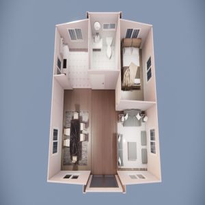 Buy cheap 20ft Expandable Foldable Container House for Hotels and Villas in 5990*2990*2740mm Size from wholesalers
