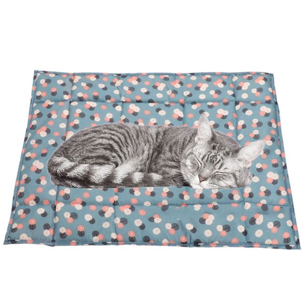 Oxford Waterproof Summer Mat Cat Small Dog Cooling Bed Cushion Mat