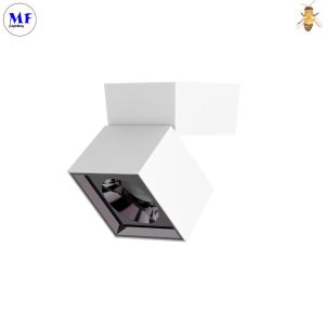 Buy cheap IP44 COB Spotlight Dimmable LED Downlight OEM ODM 12W Aluminum Ceiling Surface Mount Adjustable from wholesalers
