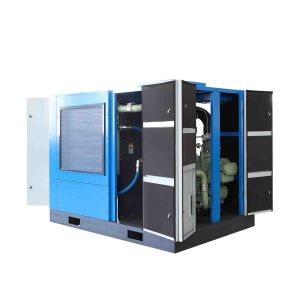 Buy cheap Horizontal Permanent Magnet Double Stage Screw Air Compressor 120hp 90kw from wholesalers