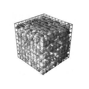 Heavy Duty 100x50x30 Wire Welded Mesh Gabions , Wall Stone Welded Limestone