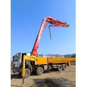 Buy cheap Used Hydraulic Machining Process 46-Meter Concrete Pump Truck for Putzmeister in 2014 from wholesalers