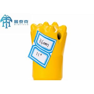 Buy cheap 36mm Tapered Rock Bit Mining Drilling Heat Forging Treatment from wholesalers
