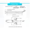 Buy cheap Industrial Linear Displacement Sensor with 3Vrms Power Supply from UNIVO UHRB1000Y from wholesalers