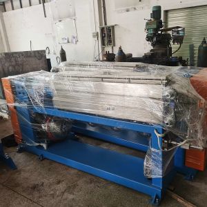 Buy cheap Wiremac Plastic Wire Cable Extruder Machine Double Wheel Type from wholesalers