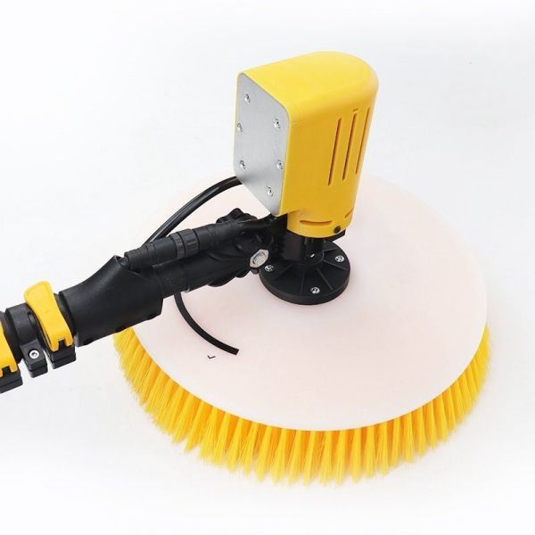 Quality Easy Solar Panel Cleaning and Maintenance with Dual-Supply Single-Head Rotating Brush for sale