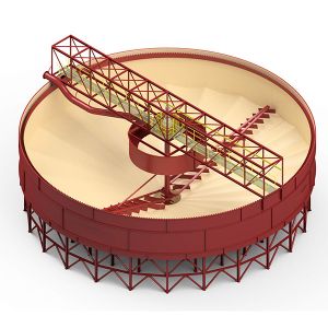 Buy cheap Diameter 10M Steel Frame Thickener Equipment Flocculant Settling Device from wholesalers