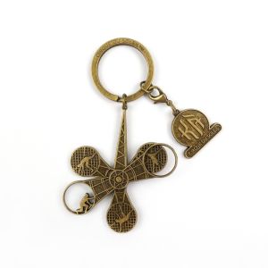Buy cheap Custom Antique Copper Spinning Keychain Unique Keepsake for Enthusiasts from wholesalers