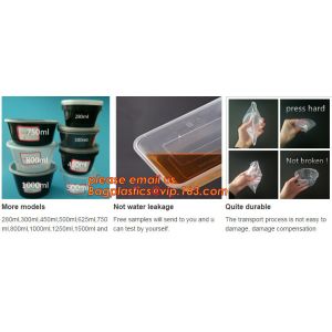 Buy cheap Promotional custom disposable plastic fast food bowls, plastic serving bowl, black plastic bowl,Fruit Take Away Fresh Ki from wholesalers