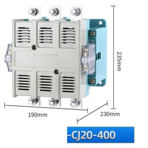 Buy cheap CJ20 400A high power contactor magnetic contactor for industrial control 3 poles ac Electrical Contactor Switch from wholesalers