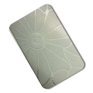 Buy cheap Grade 410 Embossed Stainless Steel Sheet Slit Edge 1.2mm ODM Pattern from wholesalers