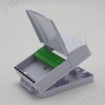 Buy cheap 9 Core Optical Fiber Distribution Box With 1X8 Or 1X9 Mini Type PLC Splitter from wholesalers
