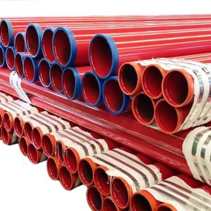 Buy cheap Epoxy Coated ASTM A795 Erw Sch40 Galvanized Steel Pipes from wholesalers