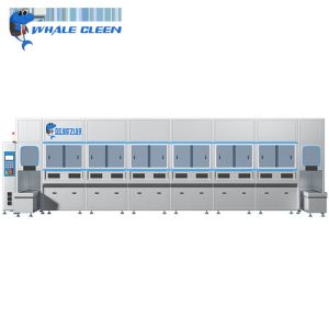 Buy cheap Full Automatic Loading Unloading Port Ultrasonic Cleaner Mechanical Arm Multi Function from wholesalers