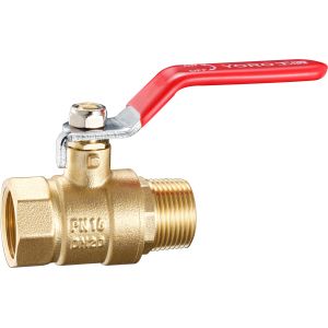 Buy cheap 3304 3305 3306 Long Lever Brass Ball Valve DN15 DN20 DN25 DN32 DN40 DN50 with Two Ends threaded Models FxF / MxF / MxM from wholesalers