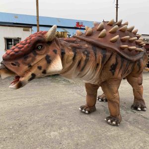 Buy cheap Natural Color Realistic Dinosaur Costume Manual Control Ankylosaurus Costume from wholesalers