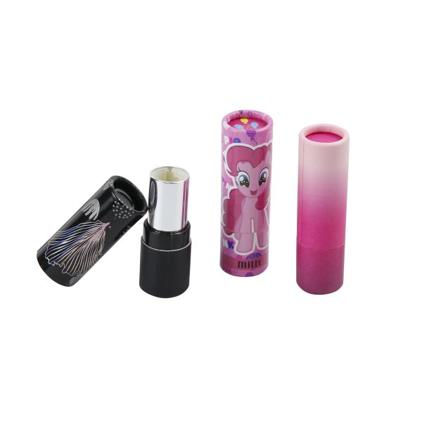 Buy cheap Silver Mechanism Paper Lipstick Tube Case Diam 20mm Height 70mm from wholesalers