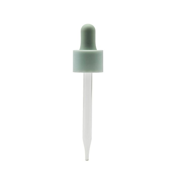 Quality Olive Oil Plastic PP Bulb Cap 10ml Cosmetic Dropper for sale