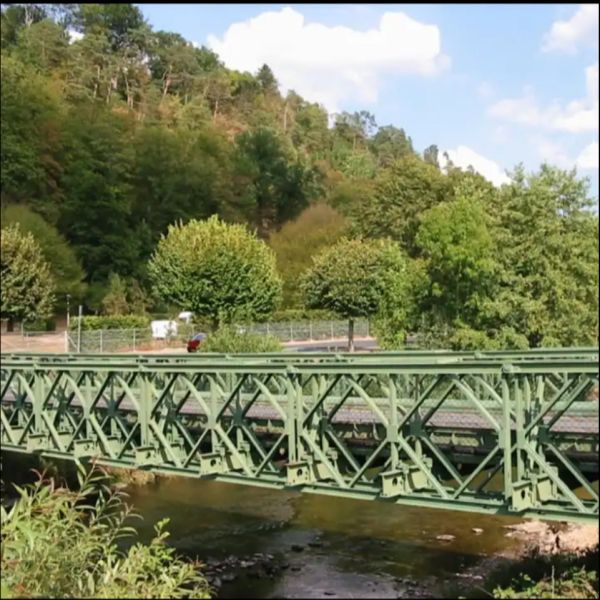 Buy cheap Long Span Prefabricated Steel Structure Bridges Customized Size from wholesalers