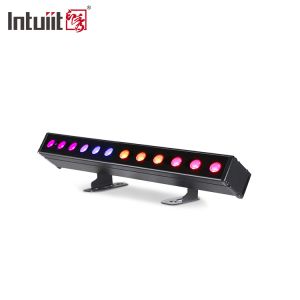 12*2W 4-in-1 IP65 LED Wash Bar Battery Powered RGBW Projection Lights Beam