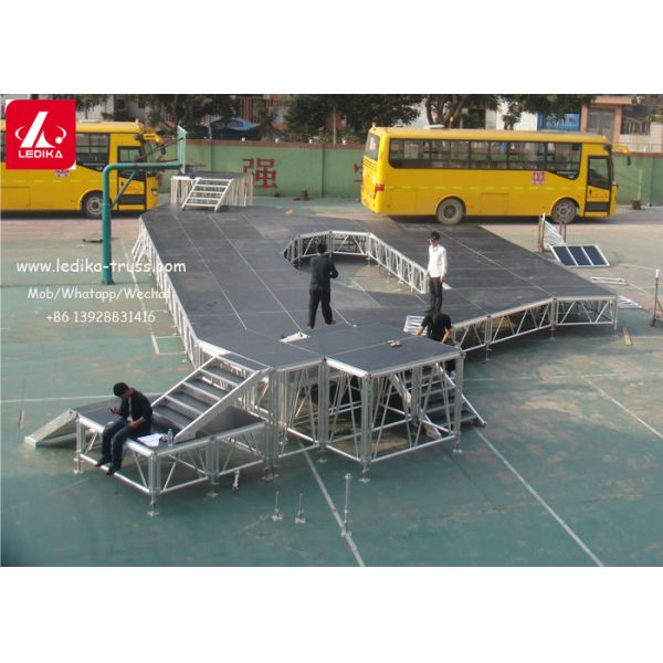 Quality Adjustable Aluminum Stage Platform for Different Performance Needs for sale